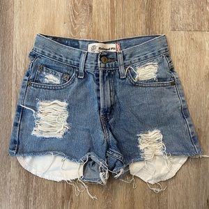 Levi’s high waisted shorts